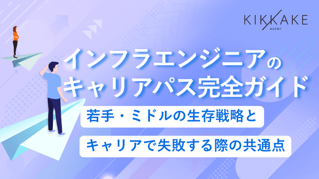 インフラエンジニアのキャリアパス完全ガイド|若手・ミドルの生存戦略と失敗する共通点